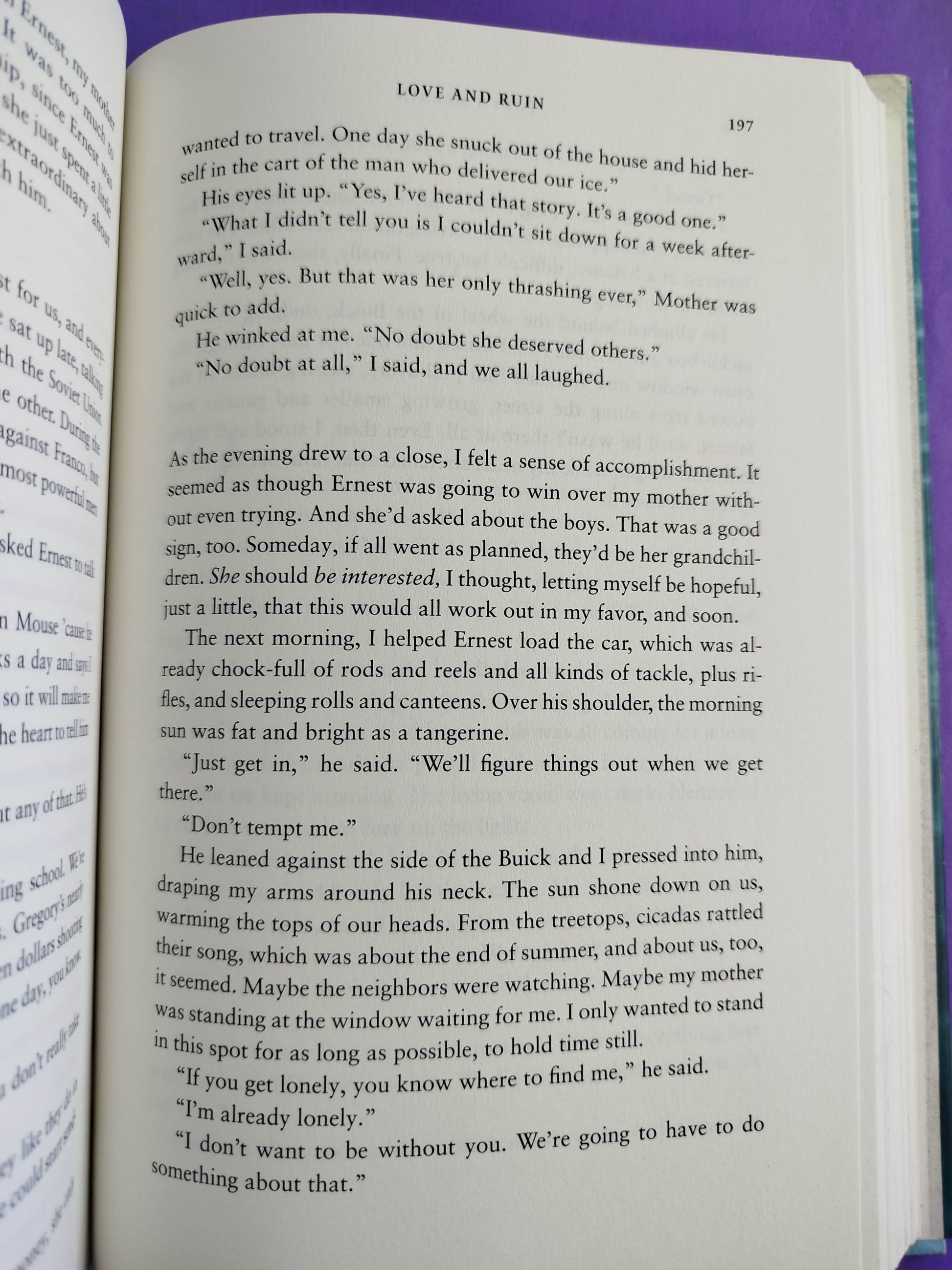 Love and run by Paula Mclain