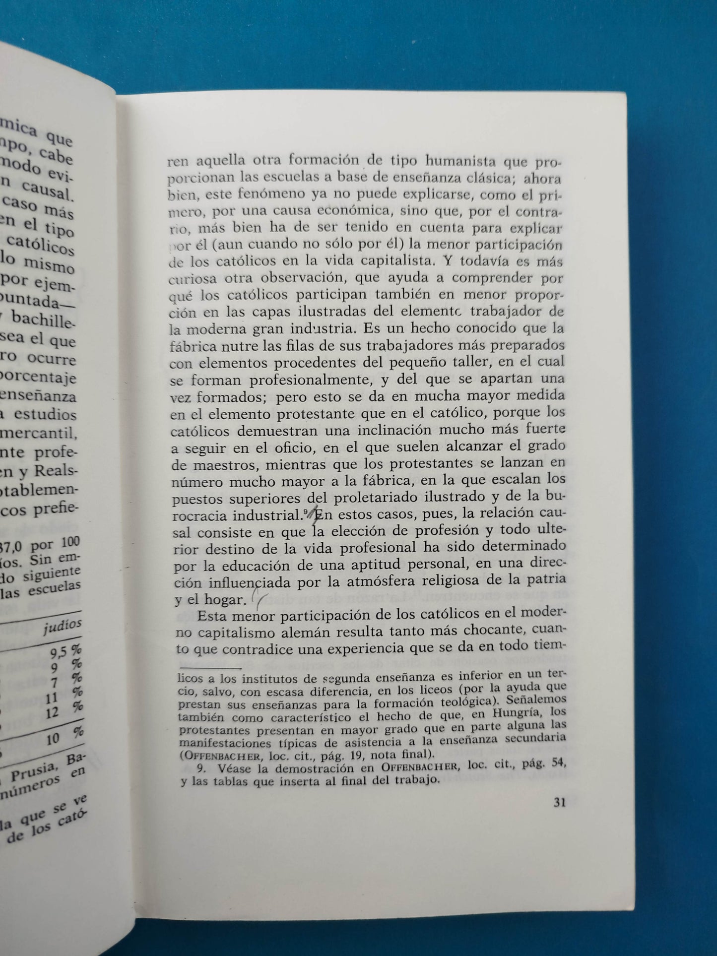 La Ética Protestante y El Espíritu del Capitalismo