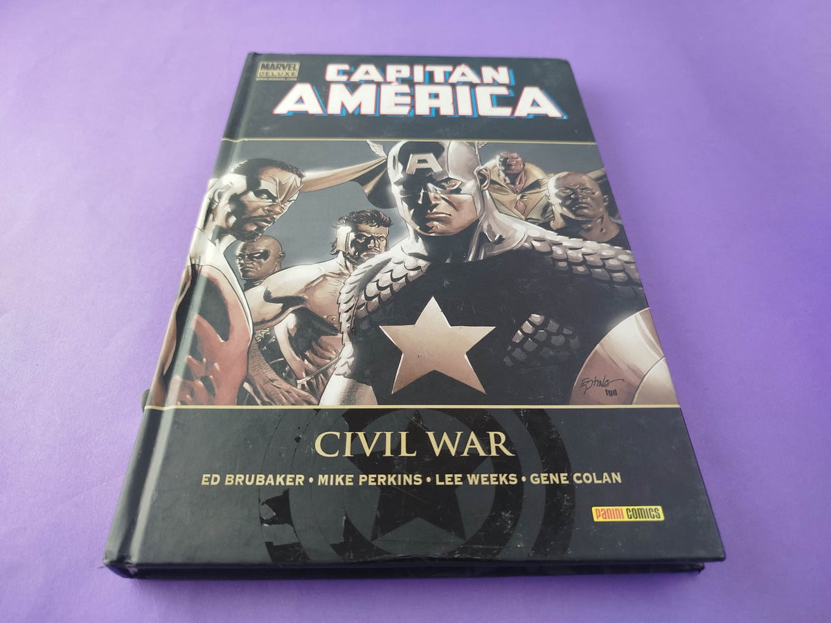 Capitán América: Civil war by Ed Brubaker