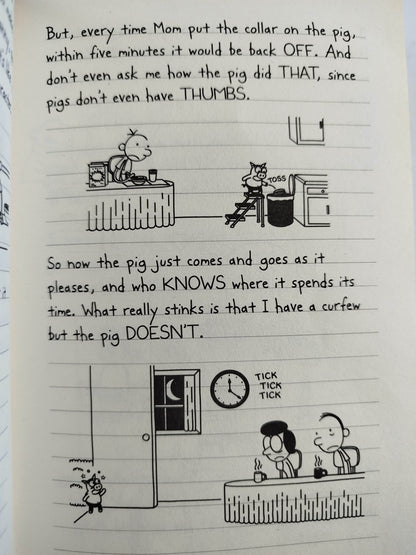 Of a wimpy kid old school by Jeff Kinney