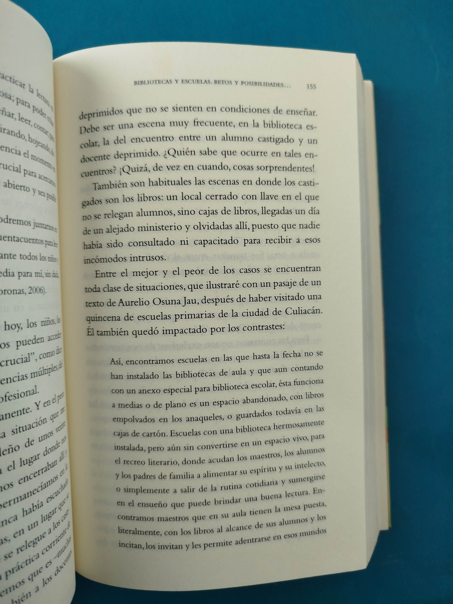 Bibliotecas y escuelas