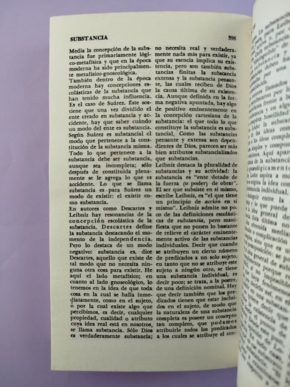 Diccionario de filosofia abreviado