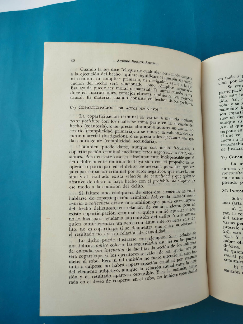 Compendio De Derecho Penal by Antonio Vicente Arenas