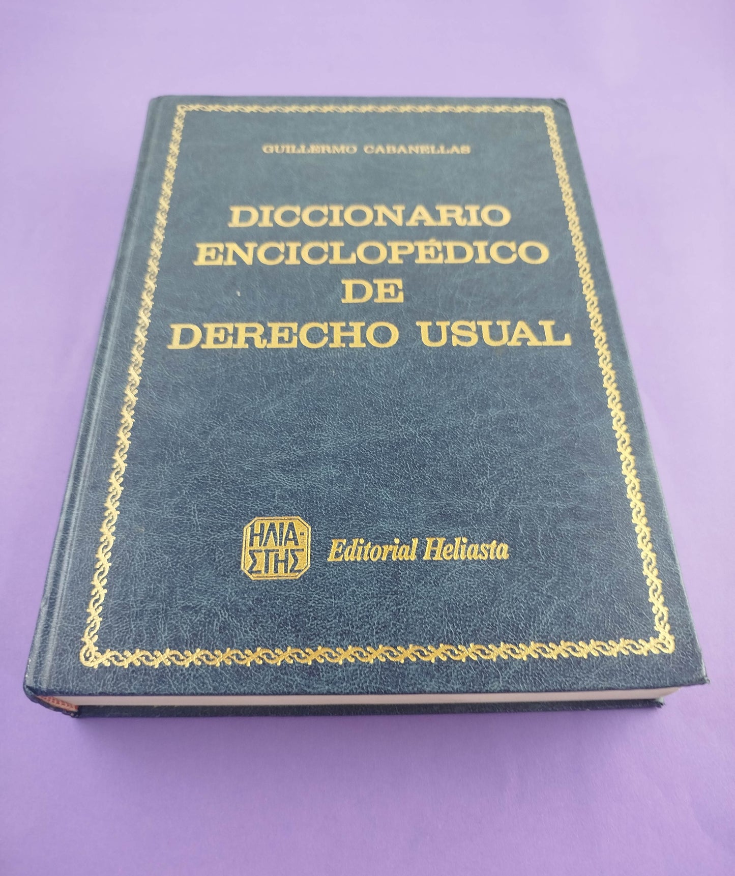 Diccionario enciclopédico de derecho usual 8 tomos