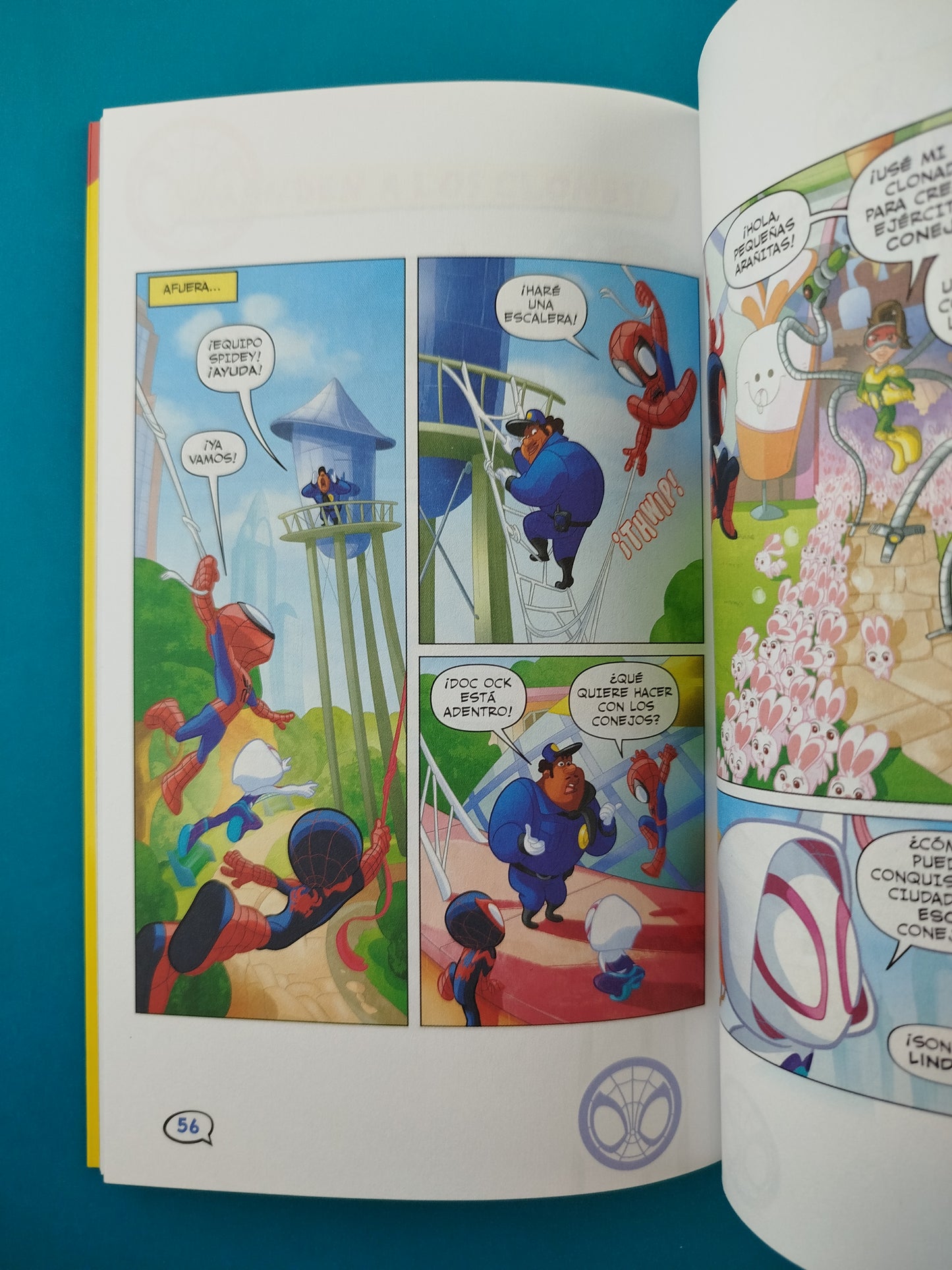 Spidey y sus sorprendentes amigos. Cómic 2