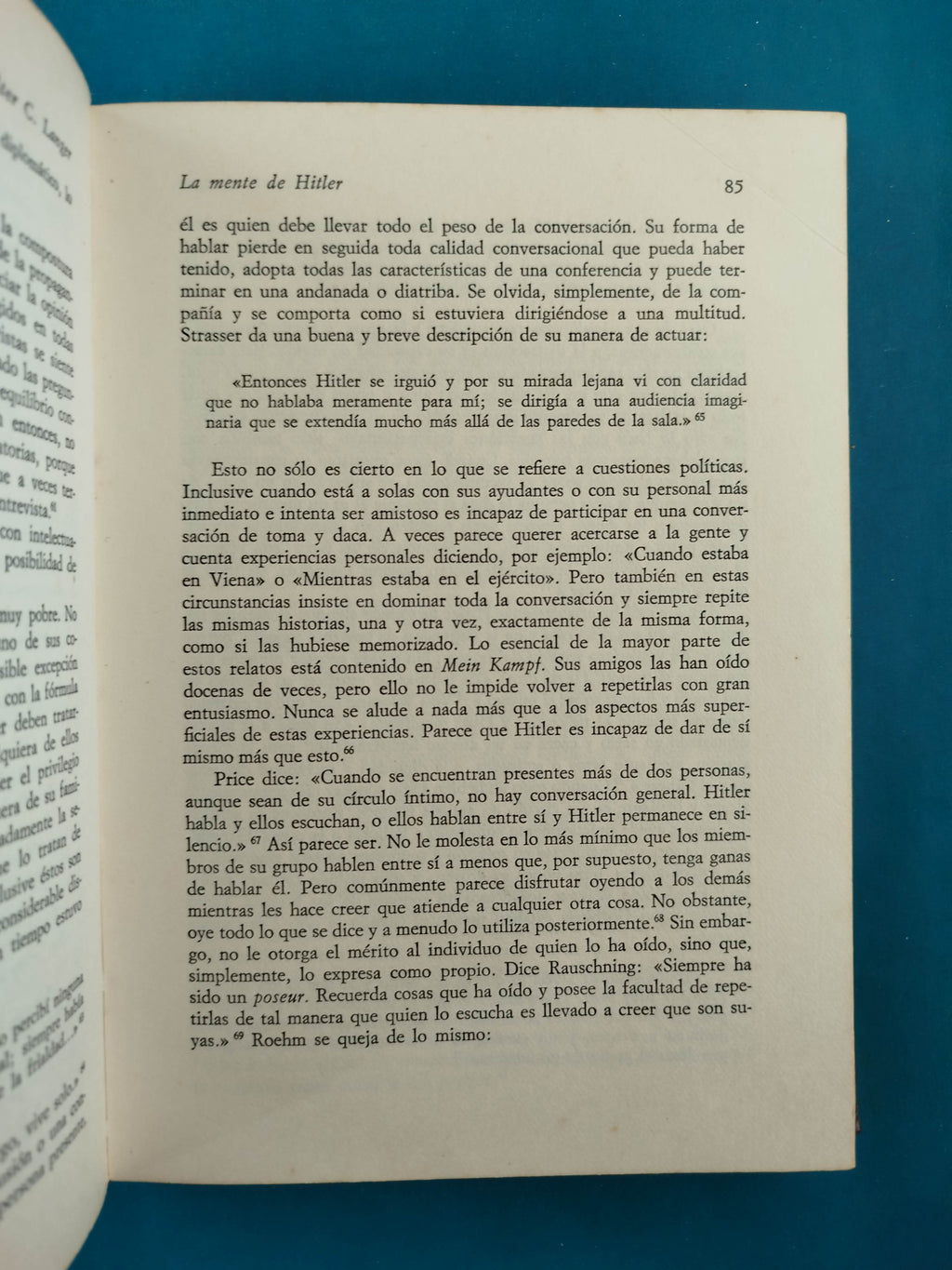La mente de hitler by Walter Charles Langer
