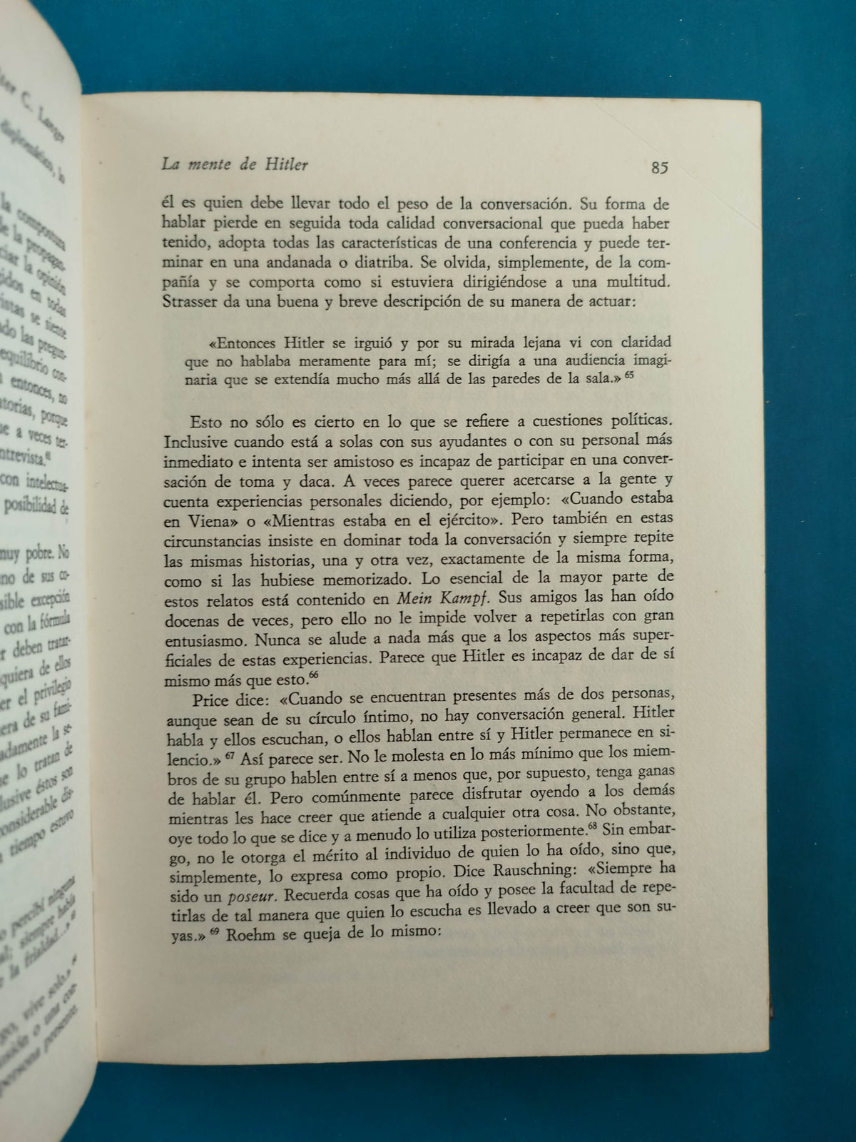 La mente de hitler by Walter Charles Langer