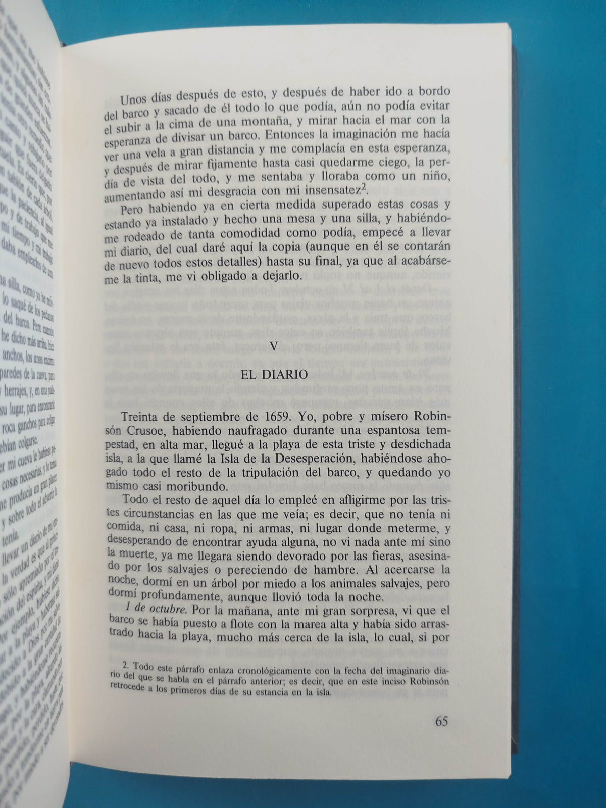 Robinson Crusoe by Daniel Defoe