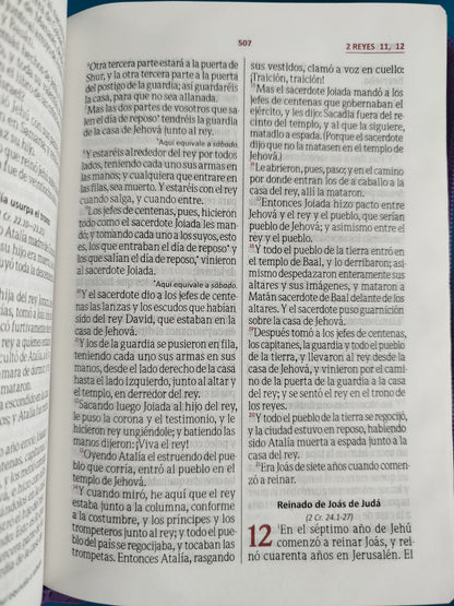 Biblia troquelada morada flores canto plateado by Reina Valera 1960