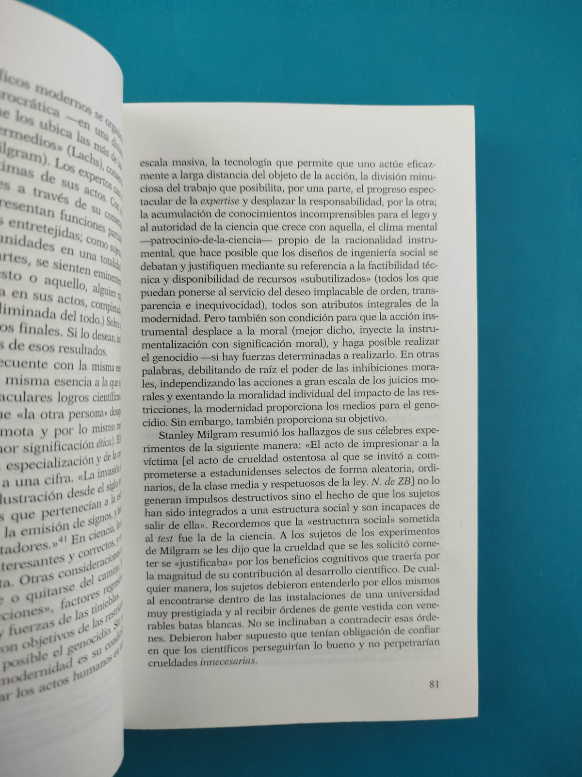 Modernidad y ambivalencia by Zygmunt Bauman