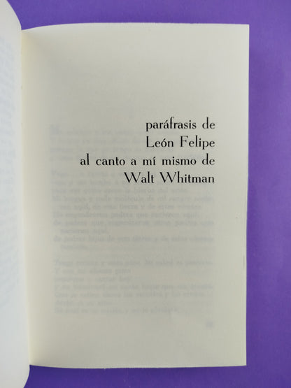 Canto A Mí Mismo