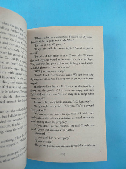 The complete Percy Jackson saga. 4 volumes by Rick Riordan