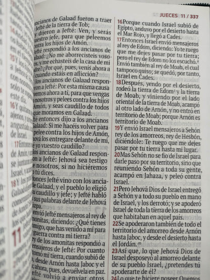 Biblia rvr letra grande azul - verde estampado by Reina Valera 1960
