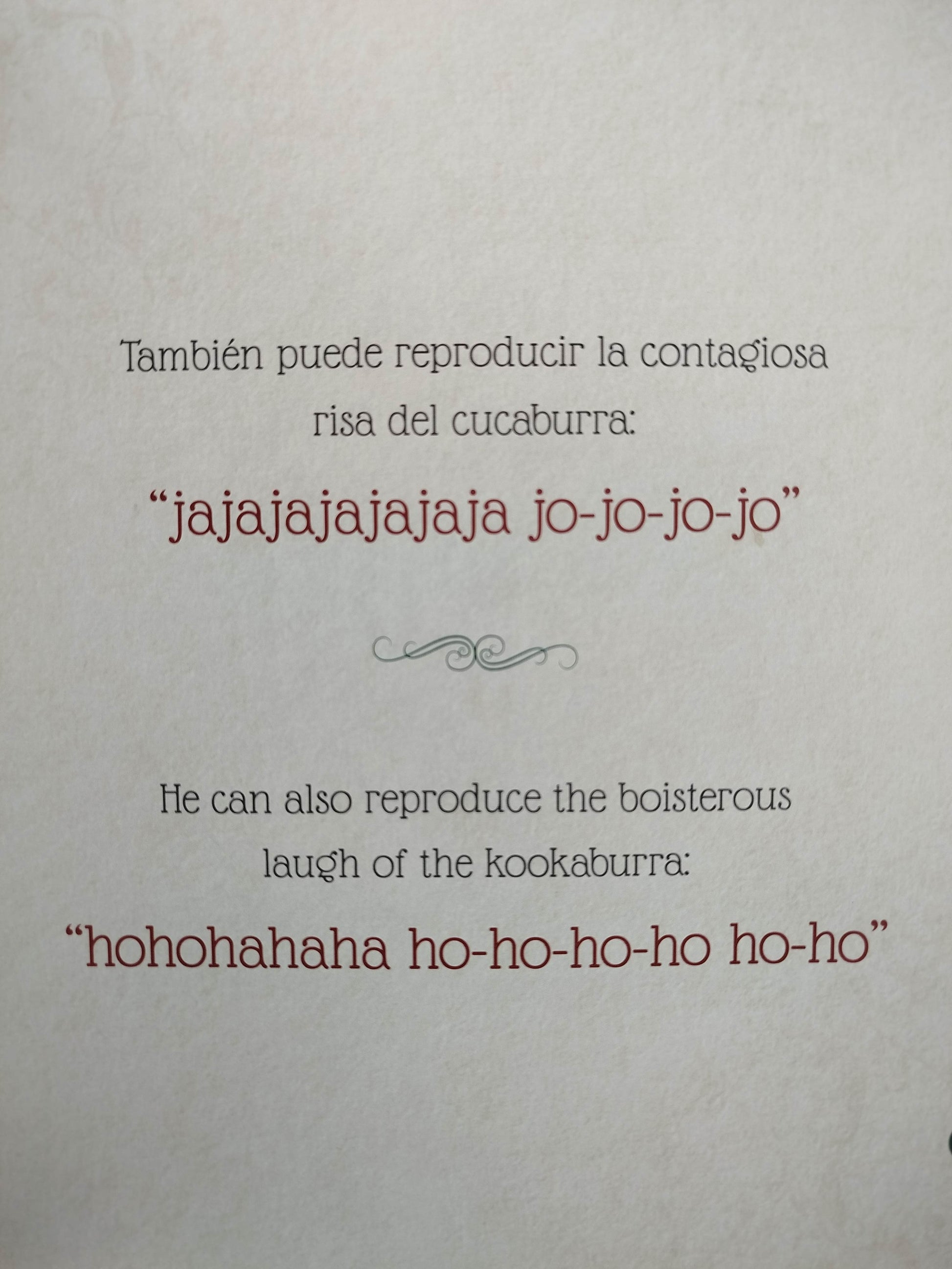 El pajaro de los mil cantos bilingue by lizardo carvajal