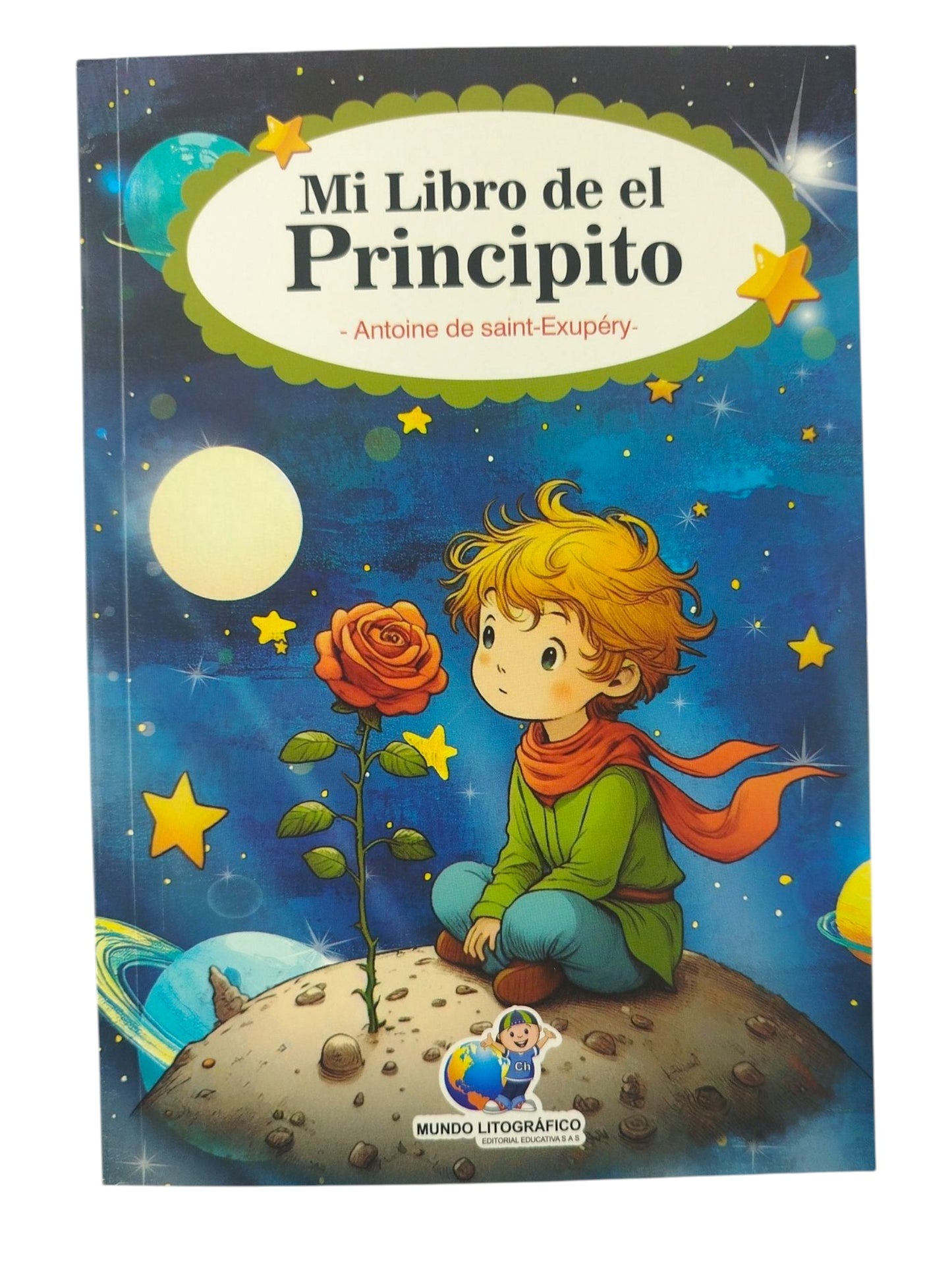 Mi libro de el principito con compresión de lectura