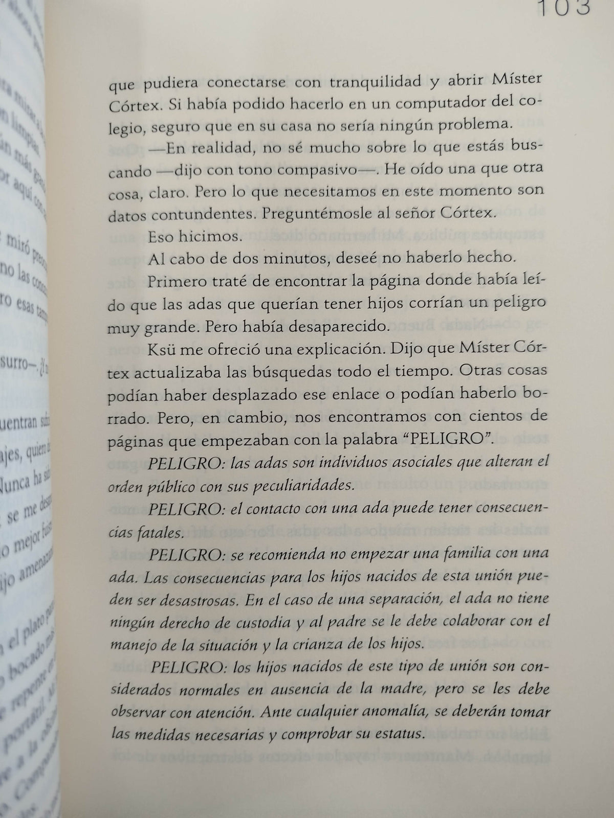 La chica espejo by Alina Bronsky