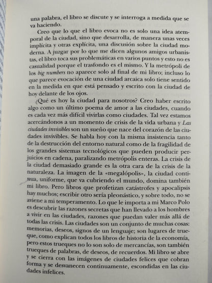 Las ciudades invisibles by Italo Calvino