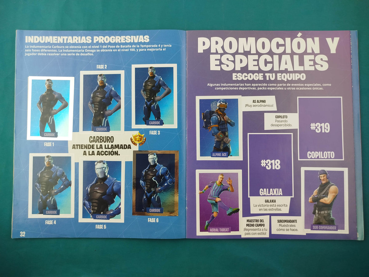 Fortnite Álbum Panini by Epic