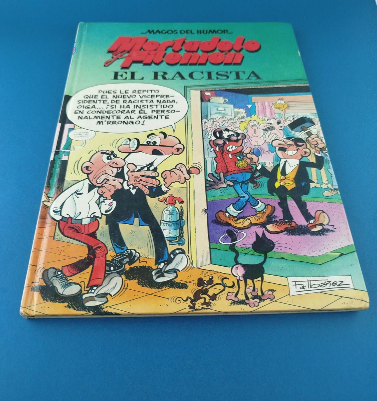 Magos del humor mortadelo y filemón el racista