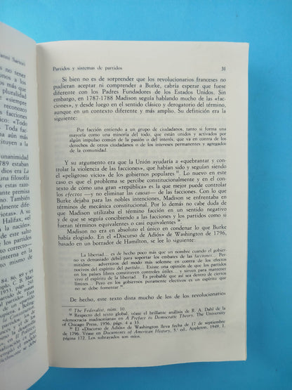 Partidos y Sistemas de Partidos
