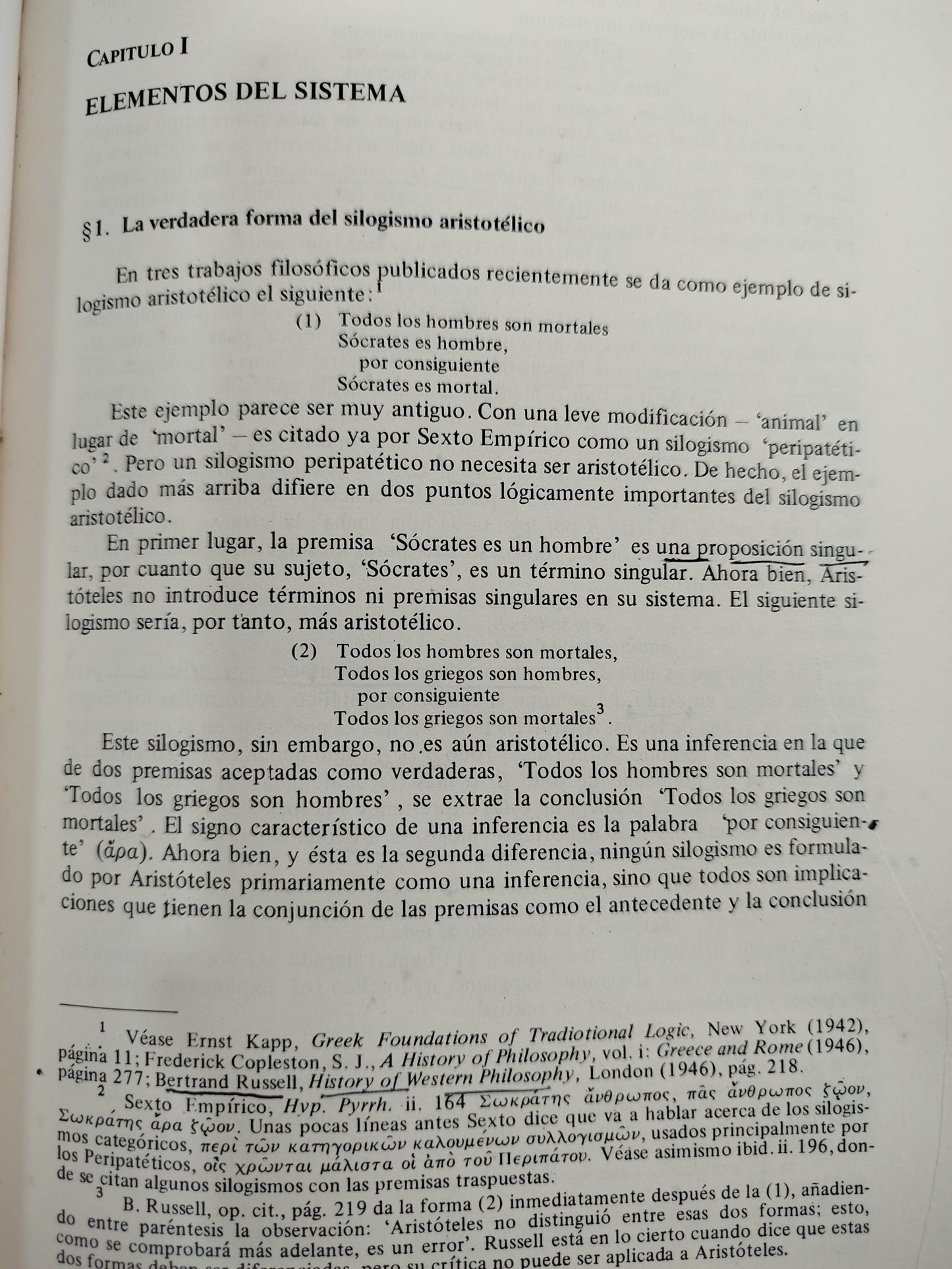 La silogística de Aristóteles by Jan Lukasiewicz