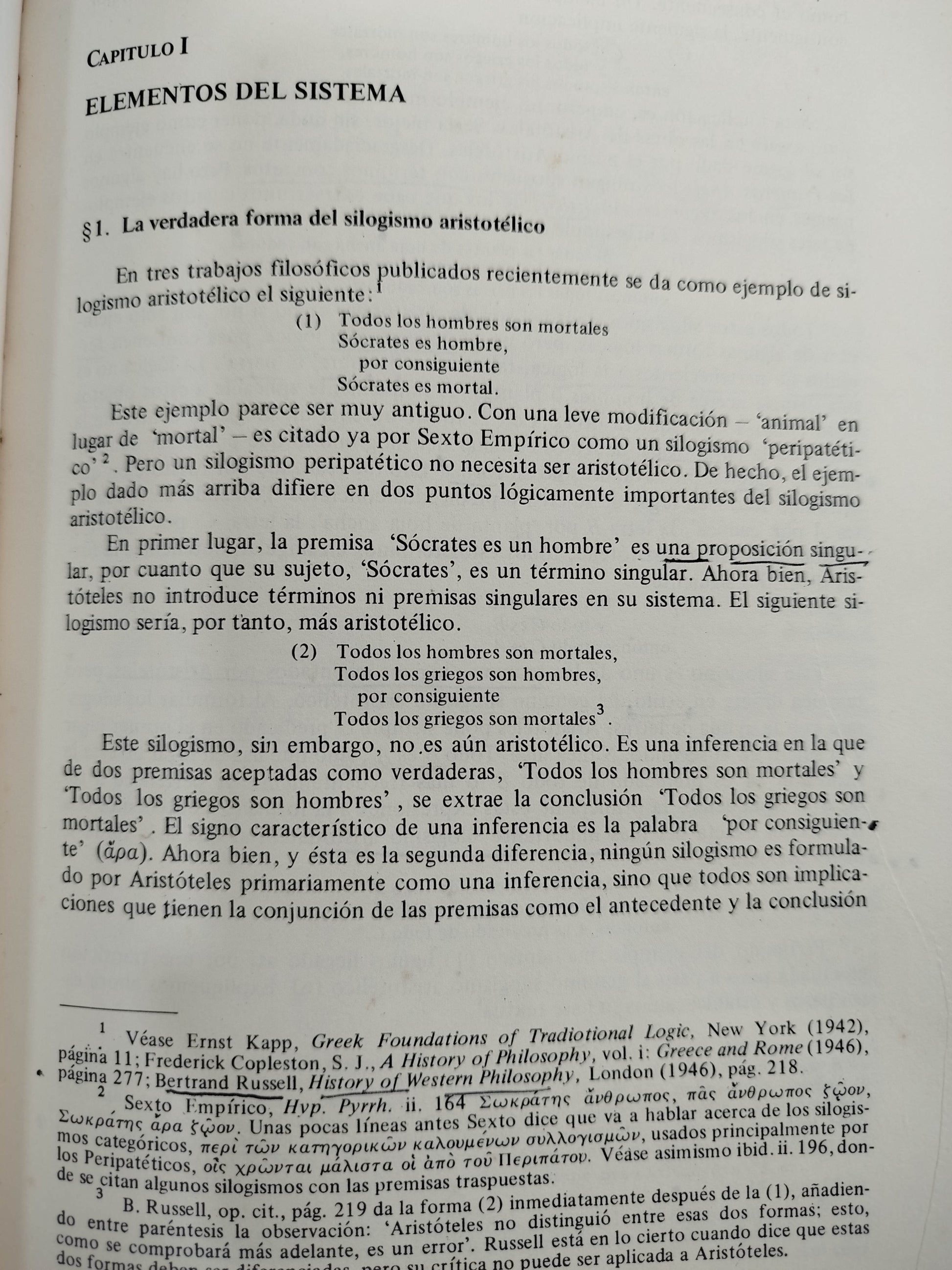 La silogística de Aristóteles by Jan Lukasiewicz