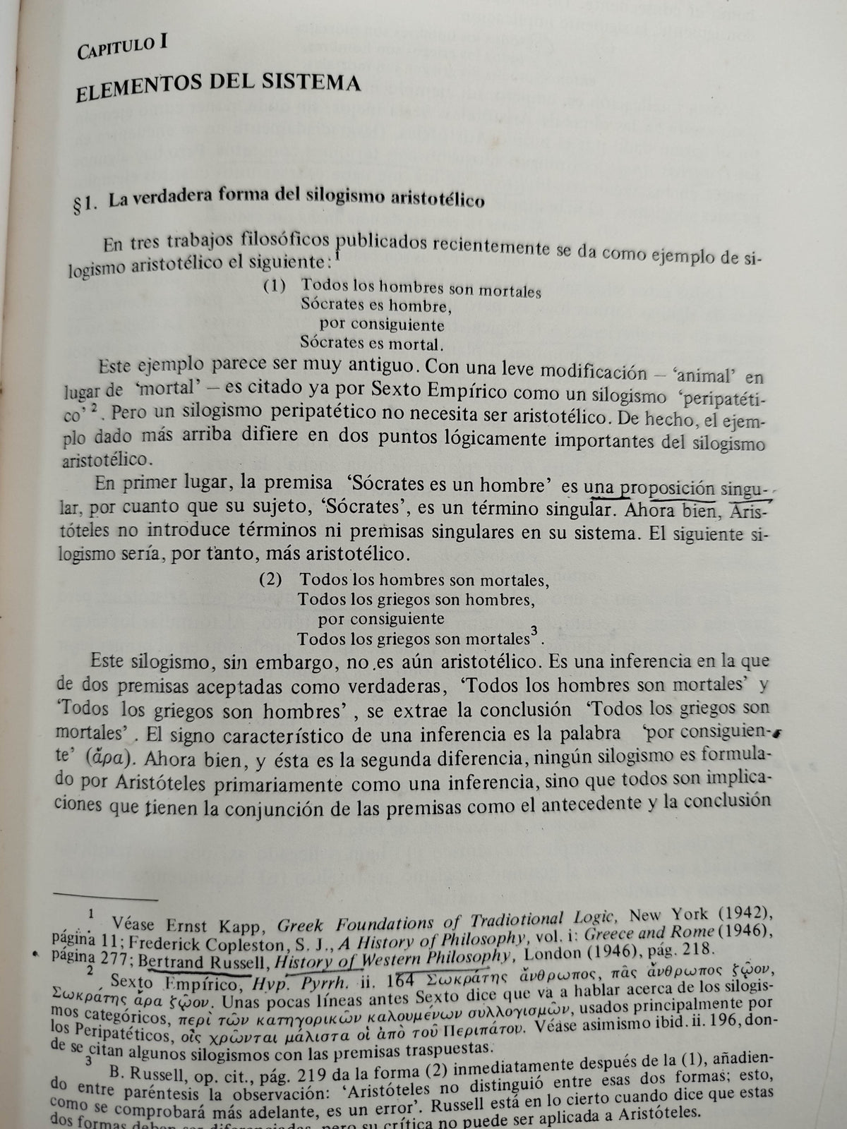 La silogística de Aristóteles by Jan Lukasiewicz