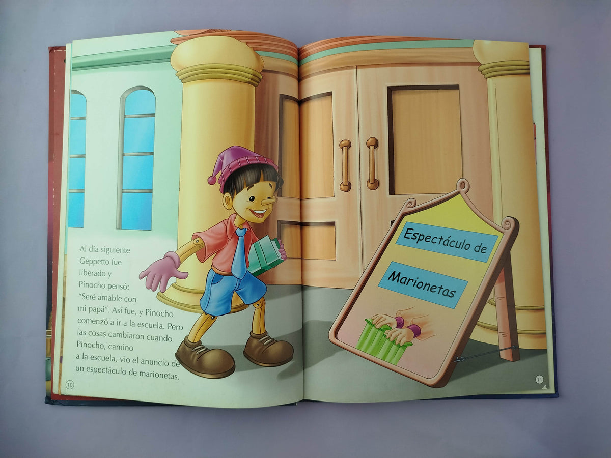 Pinocho con CD by Macaw Books