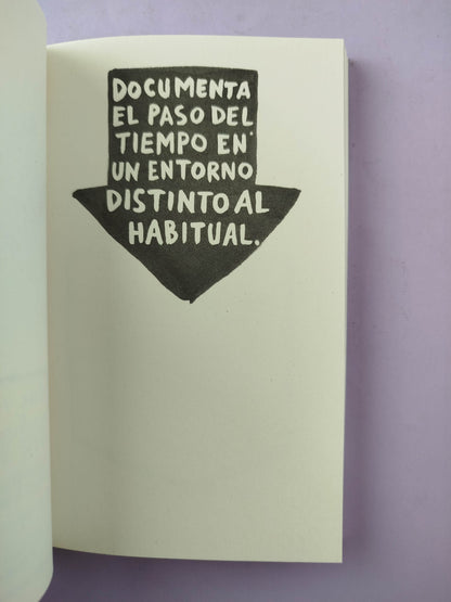 Destroza este diario en cualquier sitio