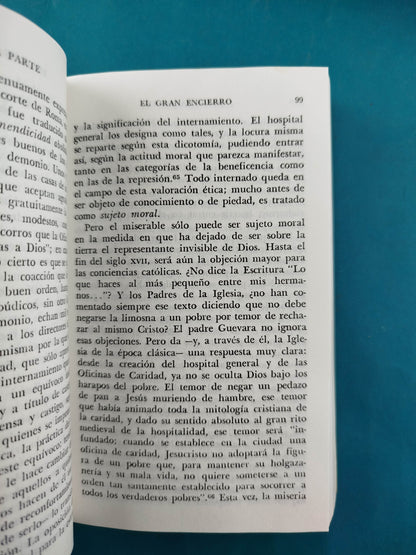 Historia de la locura en la época clásica 2 tomos