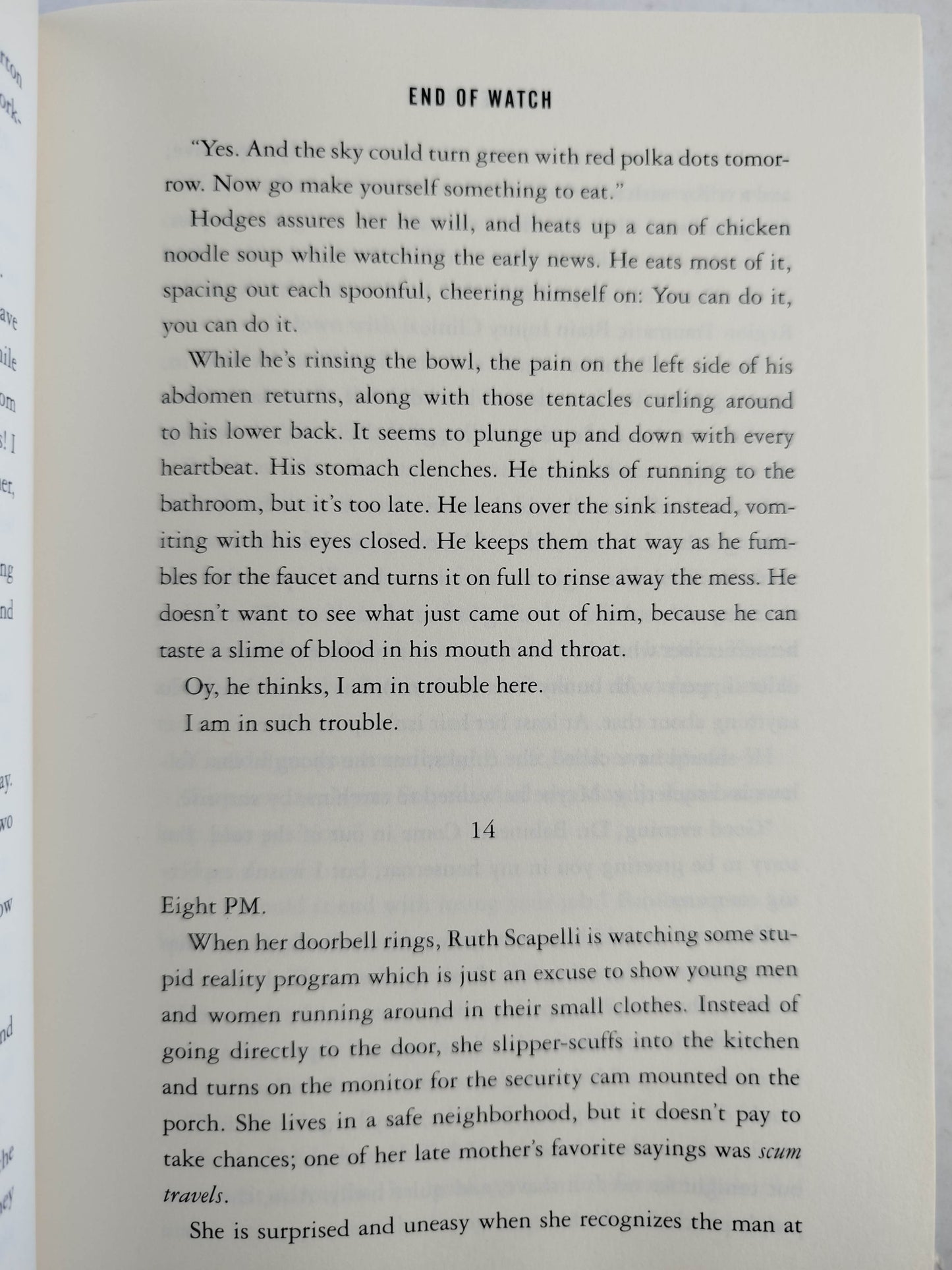 End of watch by Stephen King