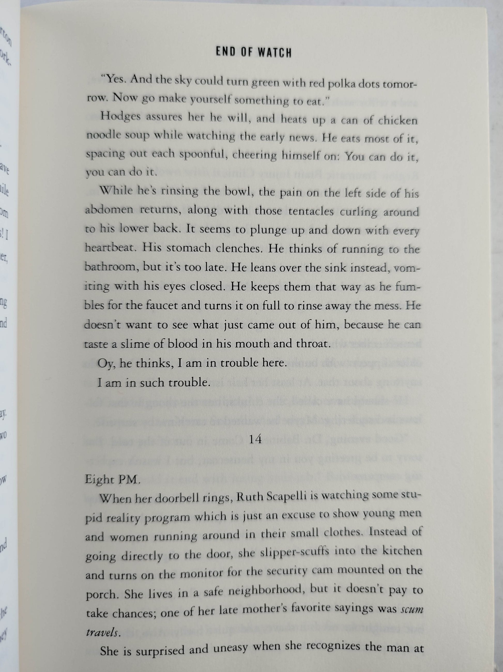 End of watch by Stephen King
