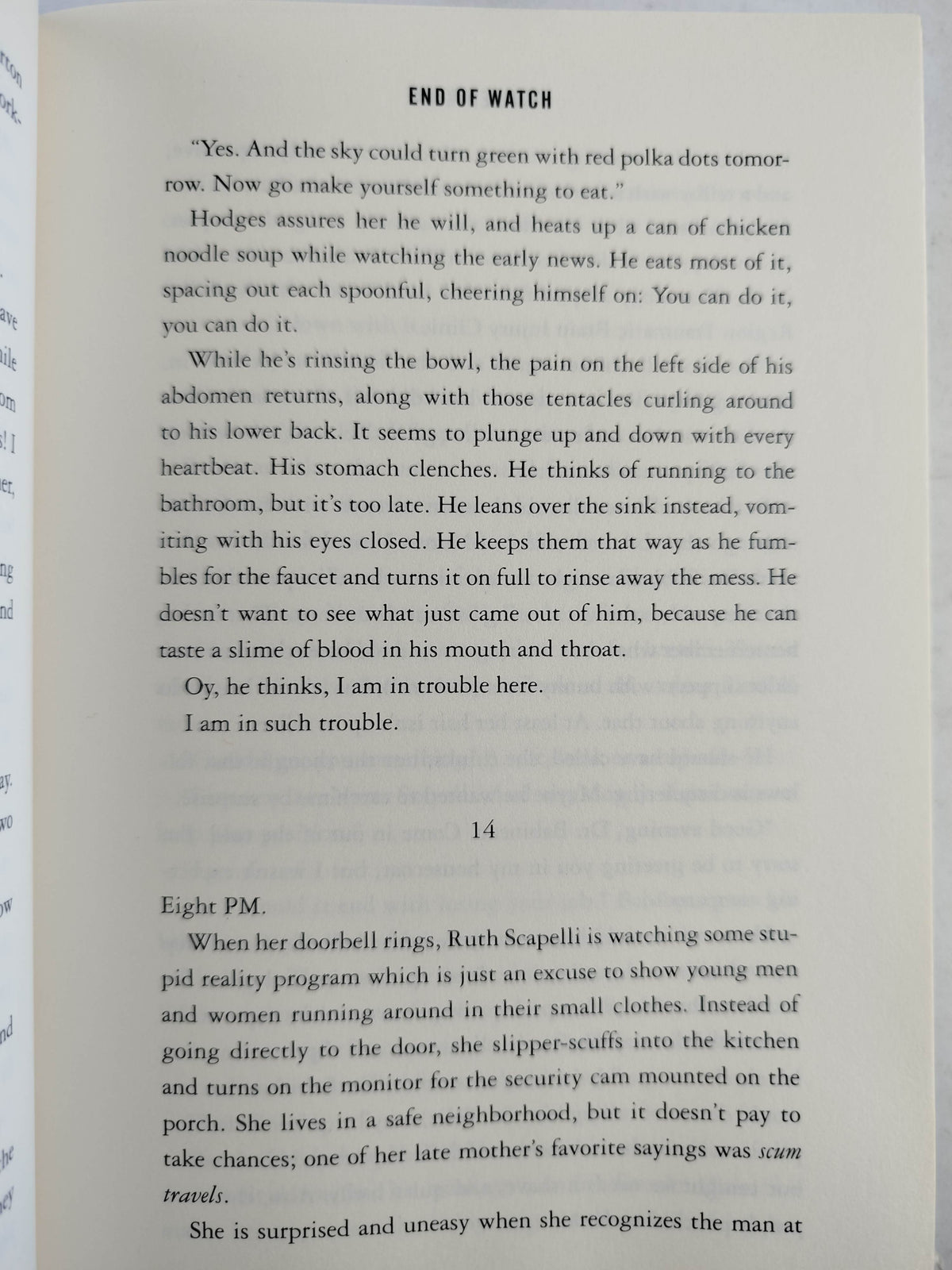 End of watch by Stephen King