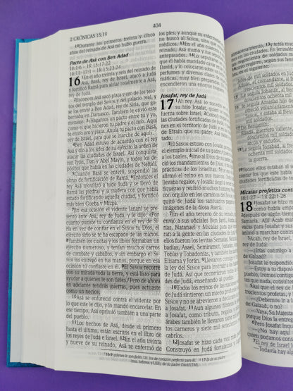 Biblia promesas nvi azul pasta dura by Nueva Versión Internacional