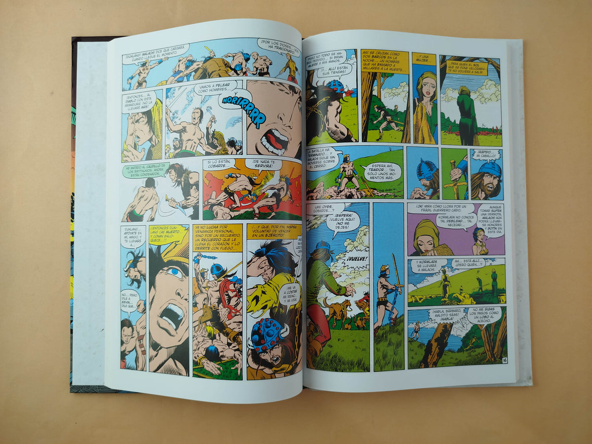 Conan El Bárbaro Los Clásicos Marvel Vol.01 by Barry Windsor Smith, Roy Thomas