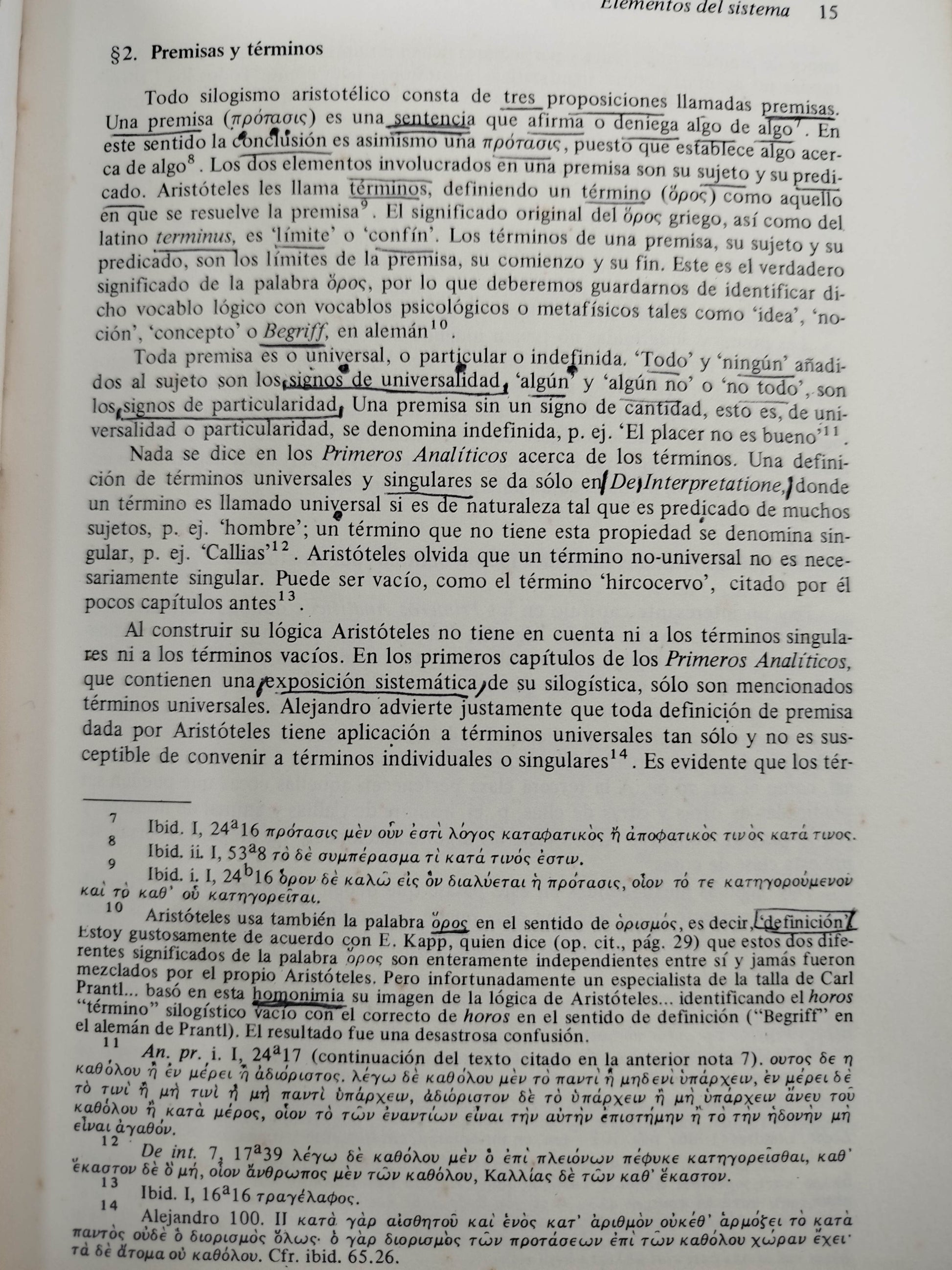 La silogística de Aristóteles by Jan Lukasiewicz
