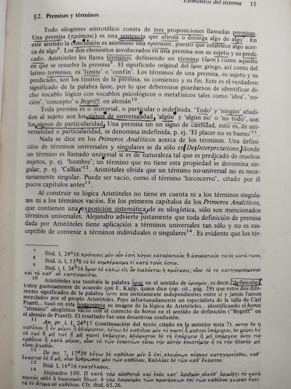 La silogística de Aristóteles by Jan Lukasiewicz