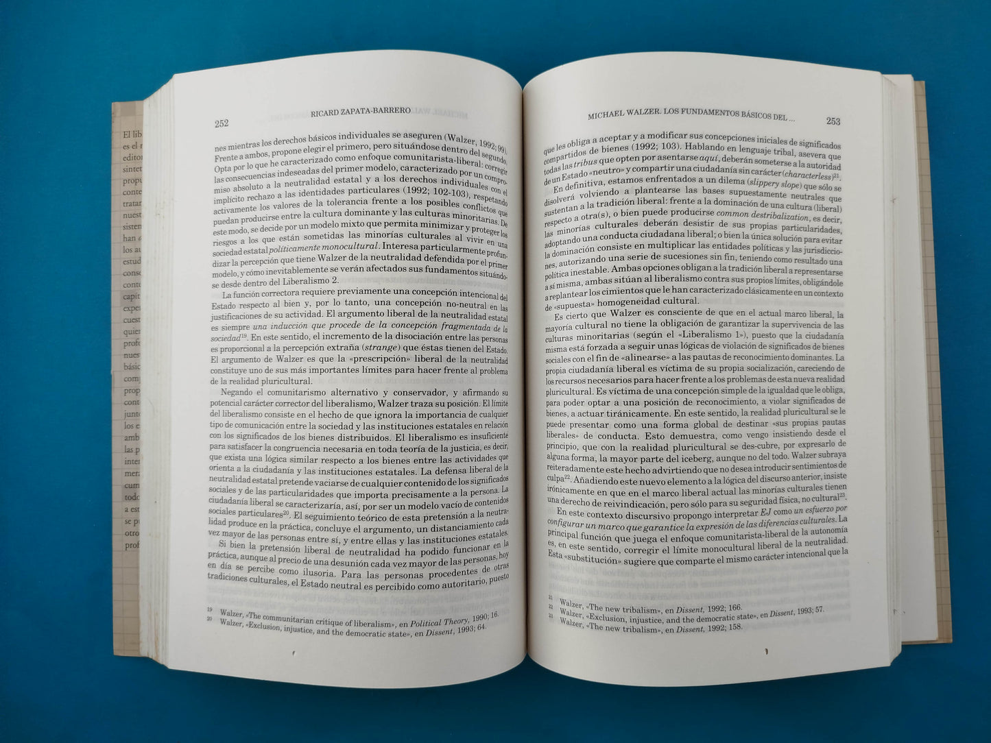 Teorías políticas contemporáneas