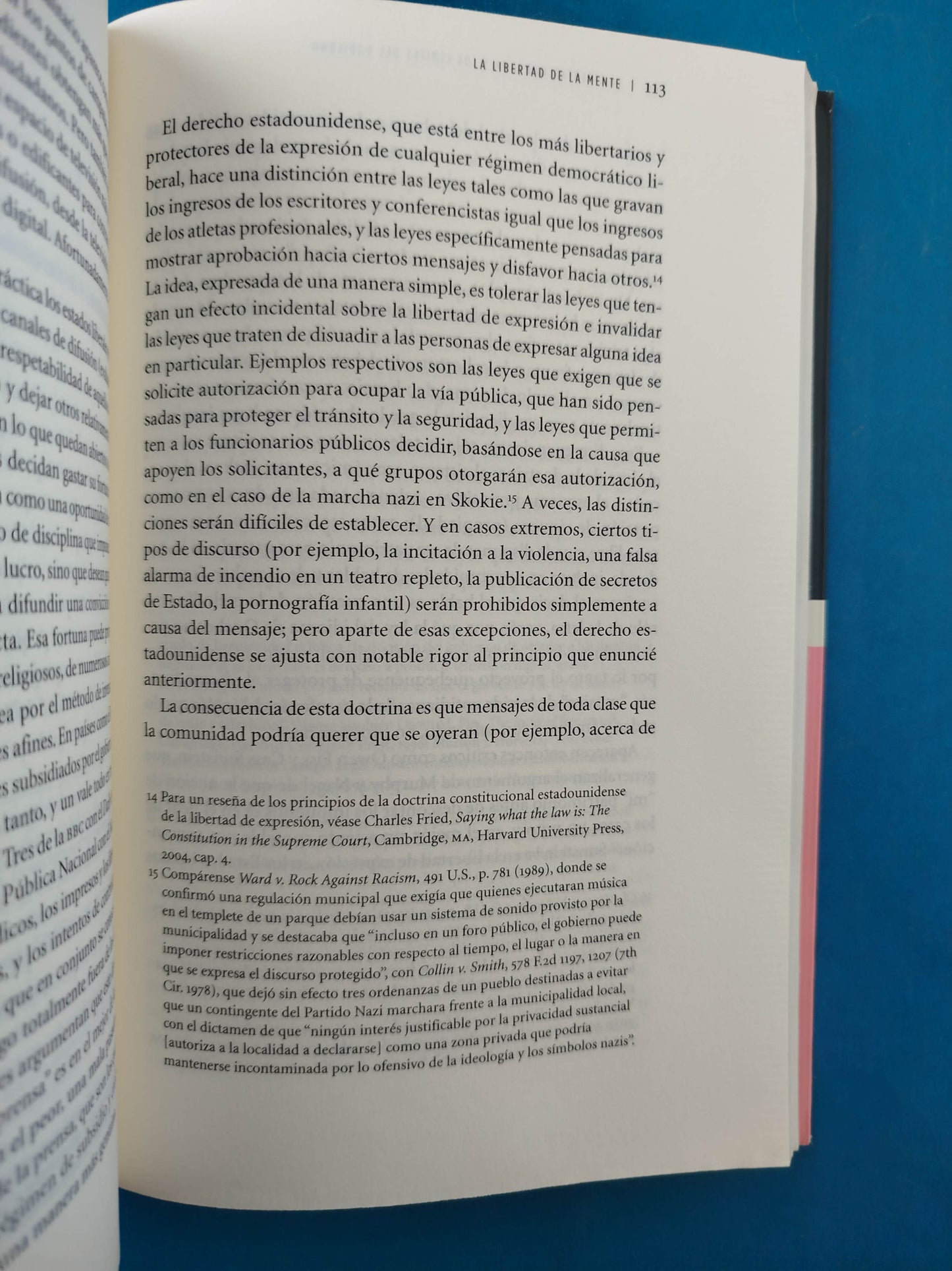 La libertad moderna y los límites del gobierno