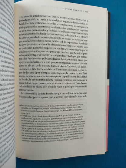 La libertad moderna y los límites del gobierno