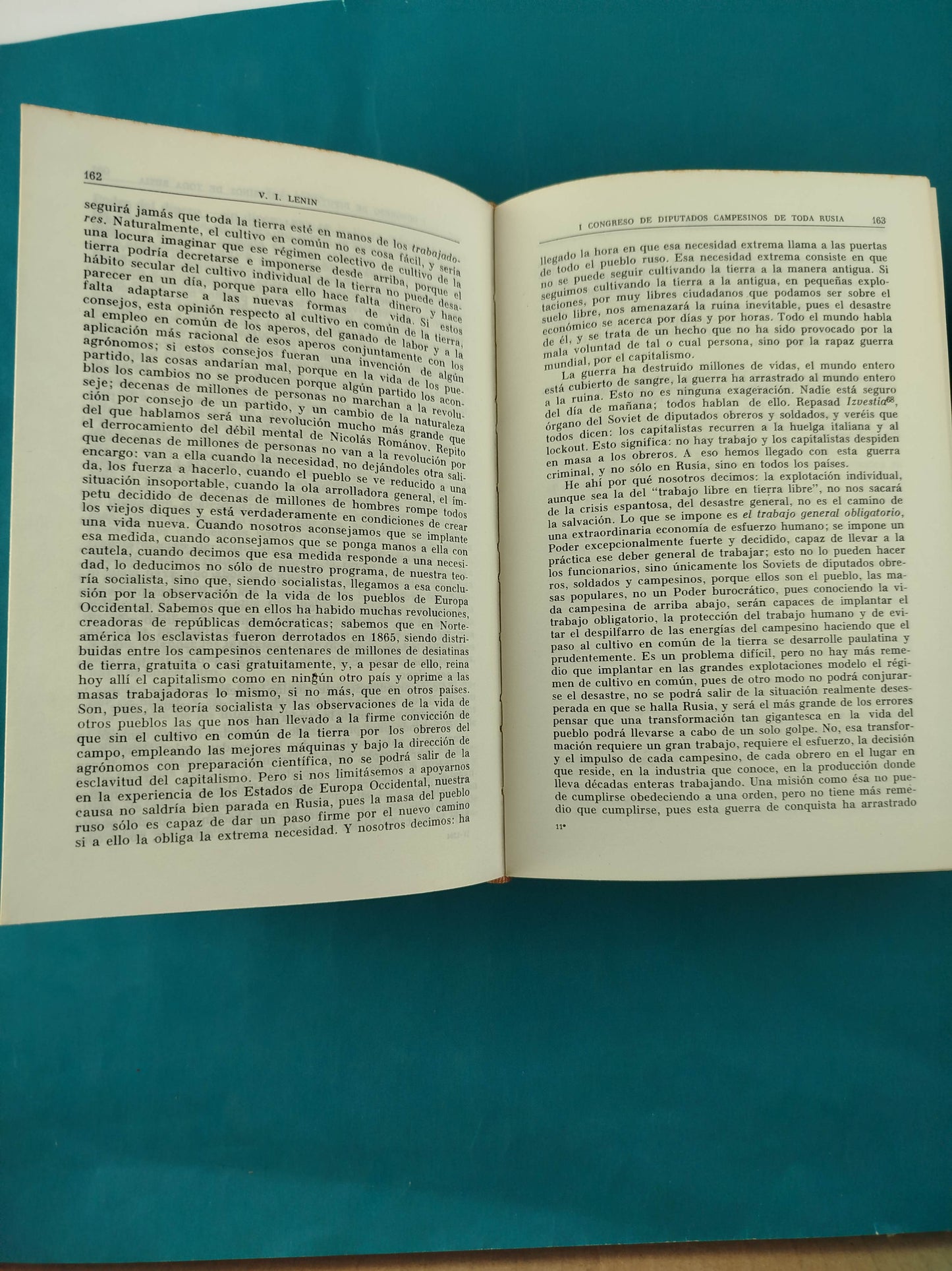 V.I.LENIN obras escondidas en tres tomos