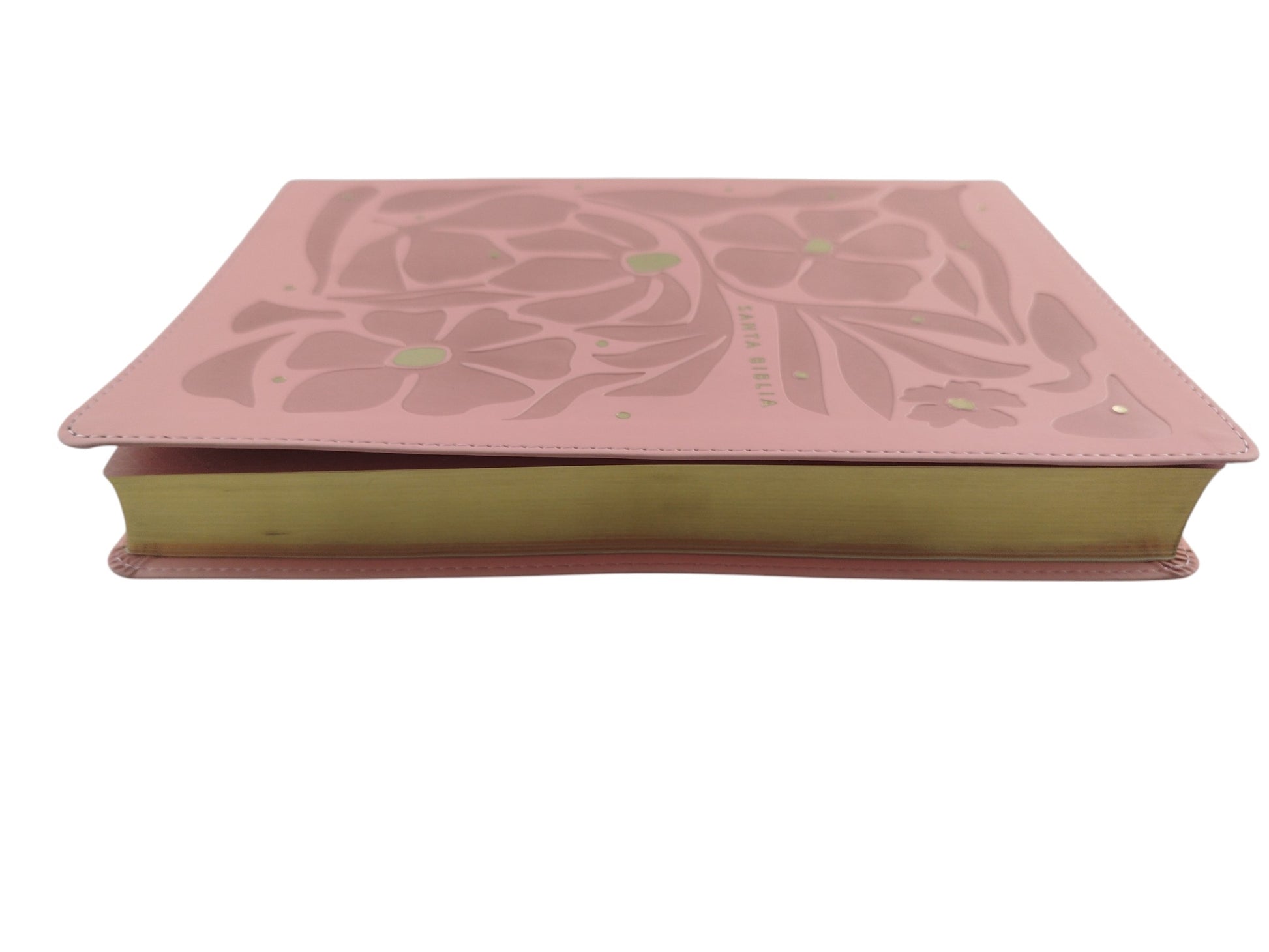 Biblia NTV rosada letra grande ultrafina filament by Tyndale