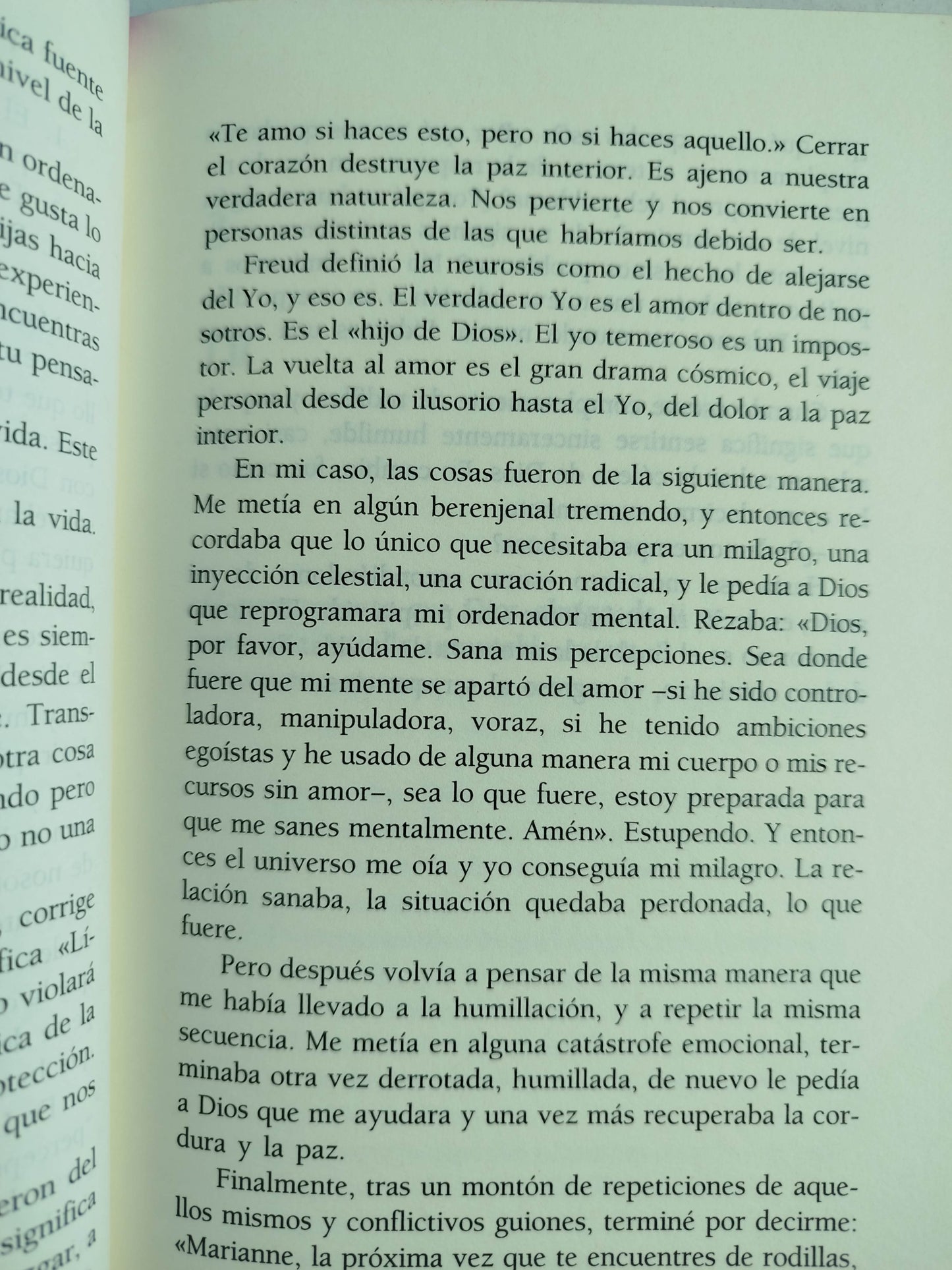 Volver al amor by Marianne Williamson