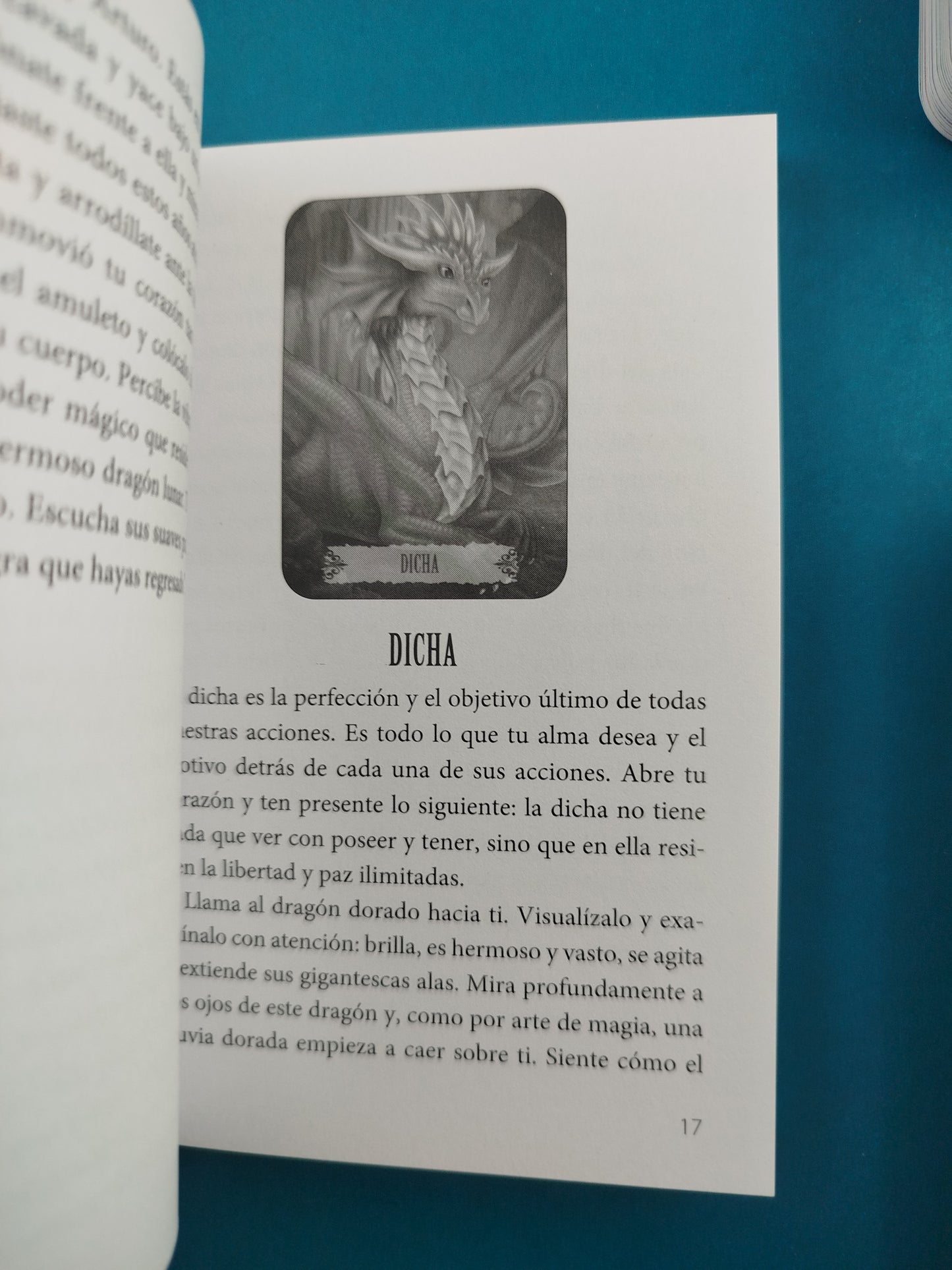 La sabiduría del dragón: Un mazo de 43 cartas y libro