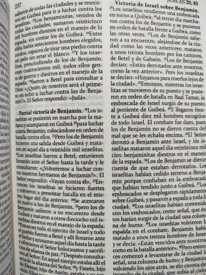 Biblia Latinoamérica grande azul Tapa Dura by Varios