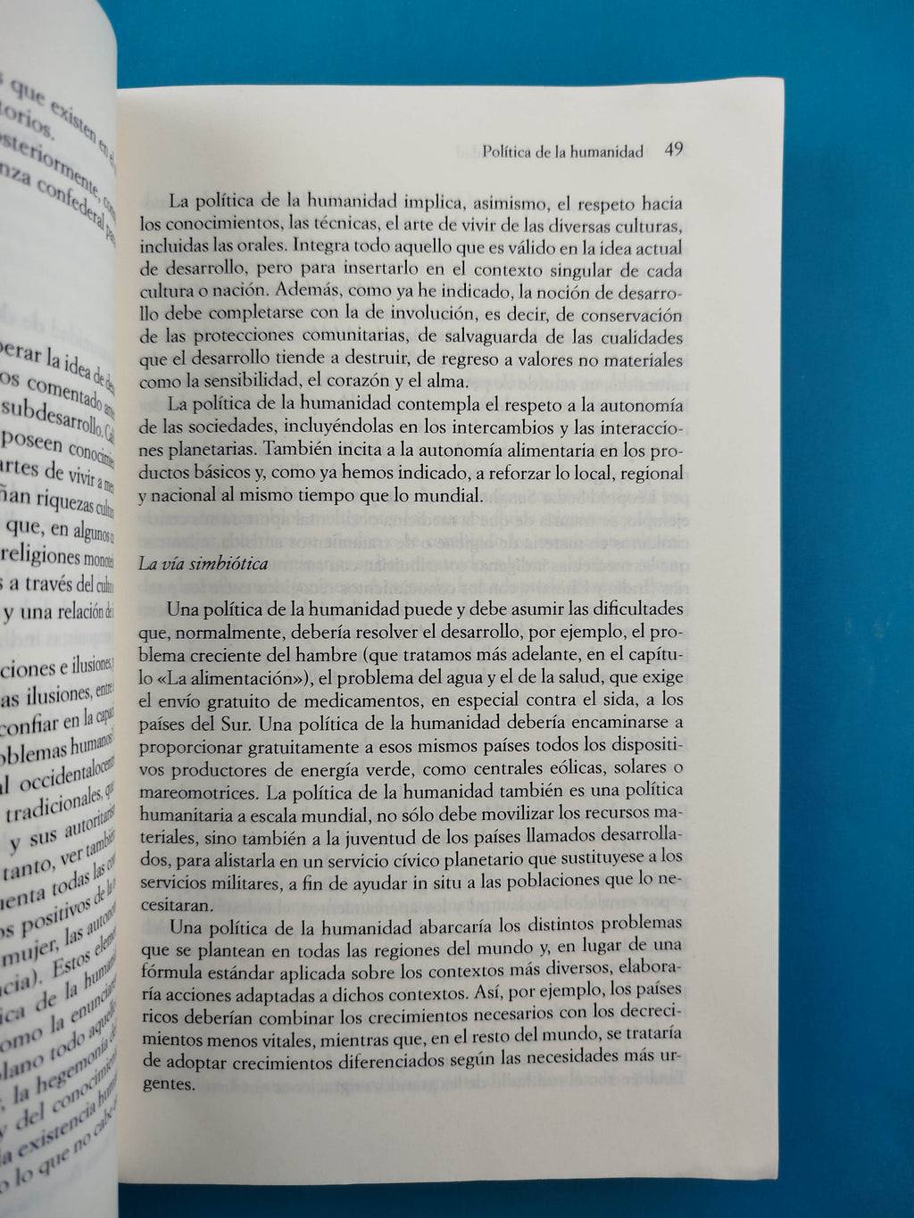 La Vía: Para el futuro de la humanidad by Edgar Morin