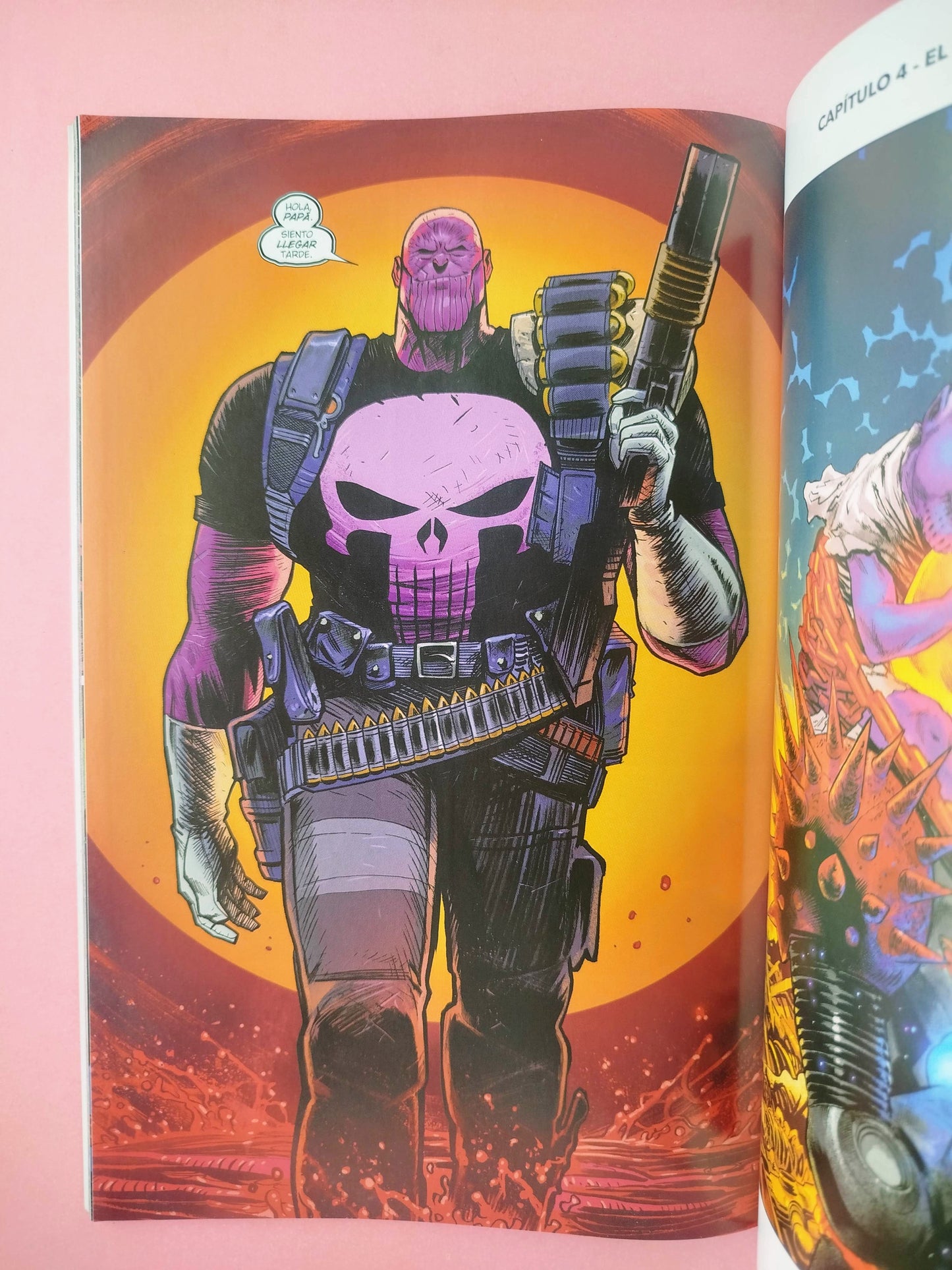 Ghost rider cósmico el bebé thanos debe morir