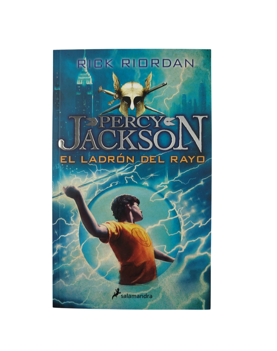 Percy Jackson el ladrón del rayo by rick riordan