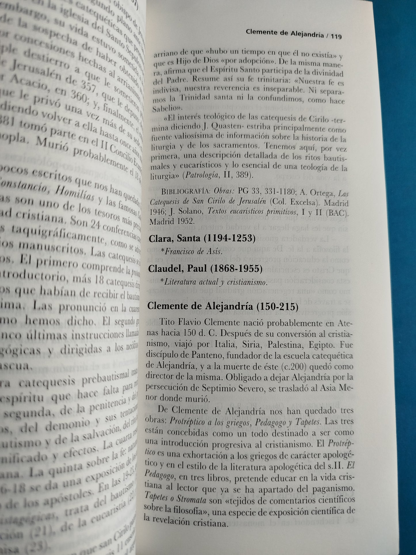 Diccionario breve de pensadores cristianos