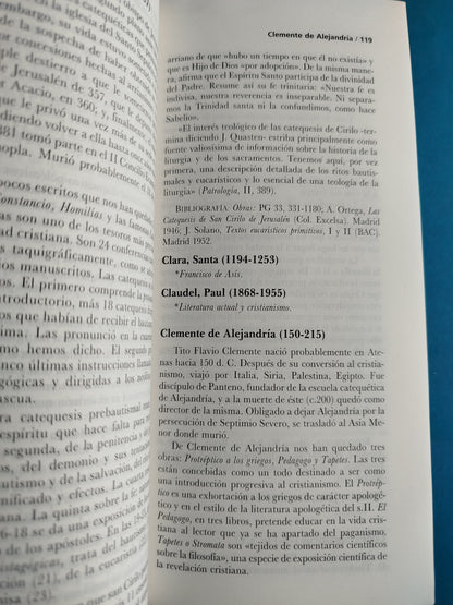 Diccionario breve de pensadores cristianos